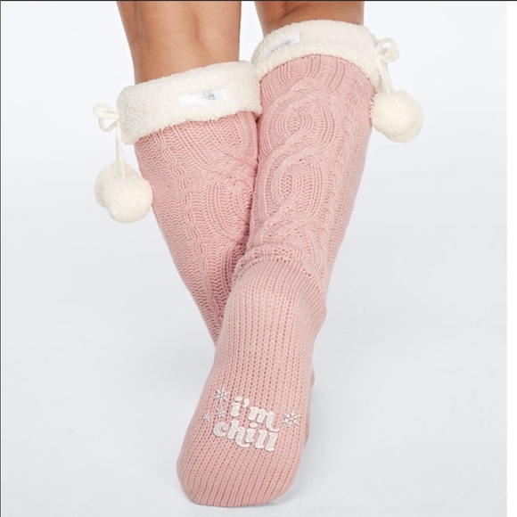 PINK knit socks - Picture 3 of 5